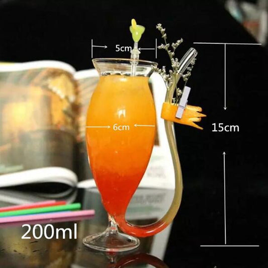 Verre avec Tube Trouvercliker