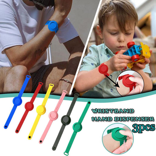 Disinfectant Silicone Bracelet Findclicker 