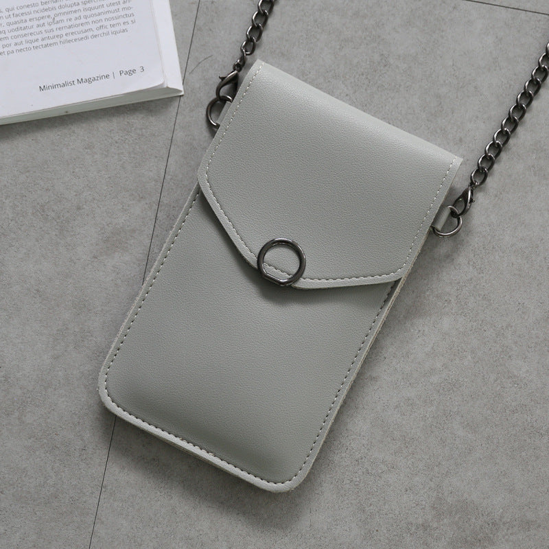Sac de téléphone portable Rétro à écran tactile transparent Trouvercliker