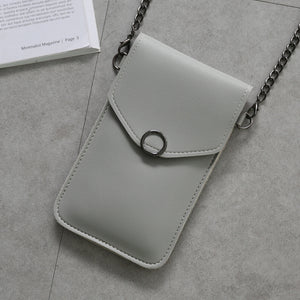 Retro transparent touchscreen mobile phone bag Findclicker