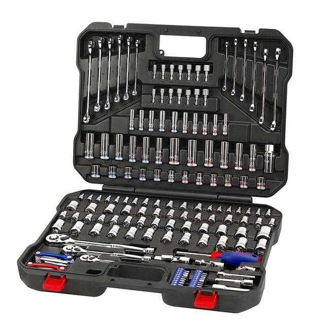 Ratchet and socket wrench set Findclicker